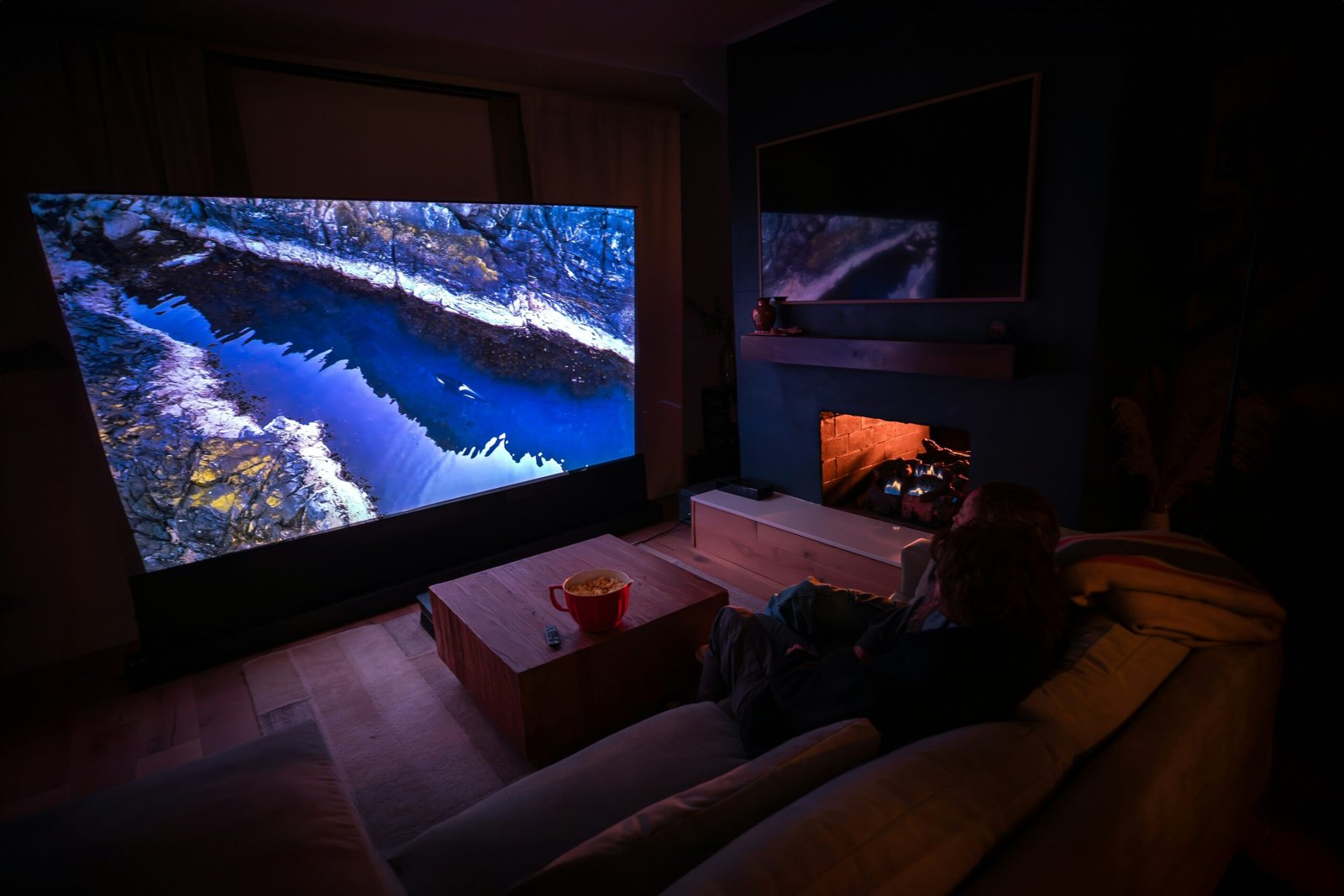 Home Cinema, il risultato dopo aver letto la nostra guida come creare automazioni smart home.