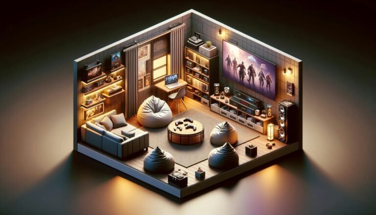 Un'immagine di una casa super smart per rappresentare diversi protocolli smart home: Zigbee, Wi-Fi, Thread, Matter etc.